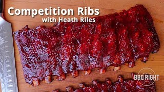 Competition Rib Recipe from Pitmaster Heath Riles [upl. by Bluma]