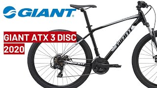 Giant ATX 3 Disc 2020 bike review [upl. by Amelina]