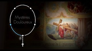 Prier le Chapelet  les 5 Mystères Douloureux de la prière du Rosaire [upl. by Ydrah511]