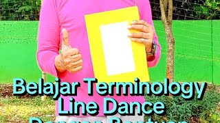 PRAKTEK TERMINOLOGY LINE DANCE DENGAN BANTUAN SQUARE STICKER [upl. by Laurie]