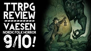 TTRPG  RPG Review Vaesen Nordic Horror Roleplaying by Free League [upl. by Brelje494]