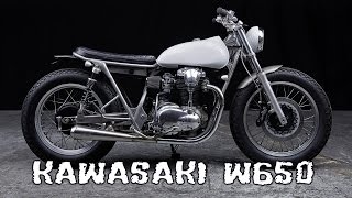 KAWASAKI W650 custom [upl. by Notselrahc]