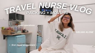 TRAVEL NURSE DIARY 1 Moving to San Diego CA [upl. by Press309]