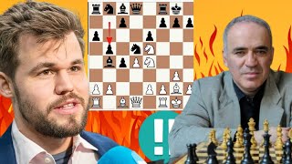 Famous Garry Kasparov vs Magnus Carlsen 4 [upl. by Athalia]