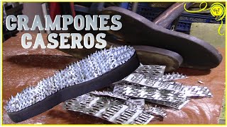 Como hacer crampones pequeños caseros HD [upl. by Kanter]