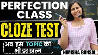 Perfection Class  Learn to solve Cloze Test  13th March  Bank Exams  Nimisha Bansal [upl. by Aruam]