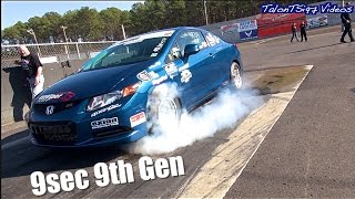 9Sec 9th Gen Civic Si Sparks Racing [upl. by Larimor]