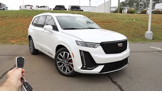 2022 Cadillac XT6 Sport AWD Start Up Test Drive Walkaround POV and Review [upl. by Netram]