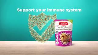 Linwoods Immunity  Flaxseed Nuts amp Q10 [upl. by Azmah292]