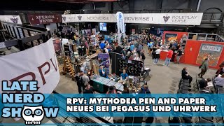 RPV 2024 Interview zum Mythodea Pen and Paper Neues zu Cthulhu Shadowrun und von Uhrwerk [upl. by Yrahcaz]