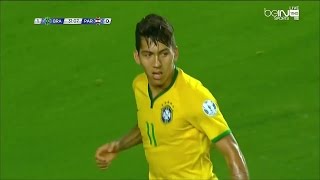 Roberto Firmino vs Paraguay Copa America 2015 HD 720p by i7xLFC [upl. by Cummings839]