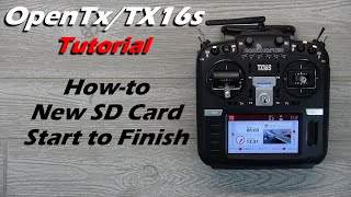 OpenTx Companion Tutorial • Howto Upgrade to a New SD Card • Radiomaster TX16s • Beginners [upl. by Asserrac]