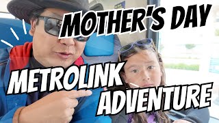 Mothers Day Metrolink Adventure to Downtown LA with Vegan Food at Olvera Street [upl. by Wistrup942]