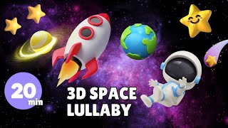 3D SPACE STARRY LULLABY BABY SENSORY HIGH CONTRAST NEW 4K [upl. by Frans]