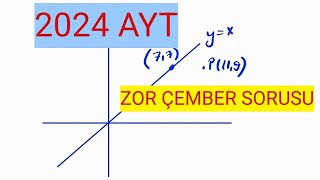 2024 AYT ÇEMBER SORUSU💥💥💥💥 [upl. by Neerahs]