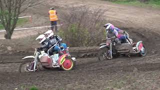 2024 British Sidecarcross Championship  Ironworks  April 14th [upl. by Ailehc720]