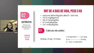 Modelo prático para prescrever hidratação venosa na neonatologia [upl. by Eikcor]