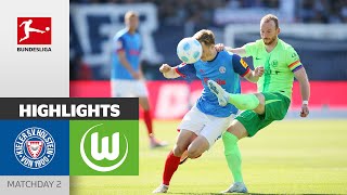 Set Piece Masterclass  Holstein Kiel  VfL Wolfsburg 02  Highlights  MD2 – Bundesliga 2425 [upl. by Idonna]