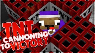 TNT Cannoning to Victory  Skywars Tricks amp Traps Hypixel Skywars Funny Moments [upl. by Breeze431]