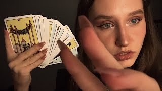 ASMR Tarot Reading 🔮  Card Tapping amp Whispering [upl. by Lotti]