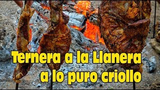 Ternera a la Llanera a lo puro criollo [upl. by Yatnahc]