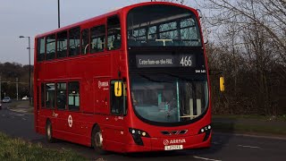 DW533 on Route 466 Addington Village bus station  Lebanon Road tram stop [upl. by Ayahs416]