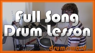 ★ Dont Look Back In Anger Oasis ★ Drum Lesson PREVIEW  How To Play Song Alan White [upl. by Genesia]