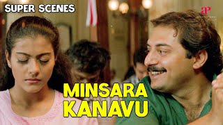 இது தான் அந்த சைகையா  Minsara Kanavu Super Scenes  Arvind swamy  Kajol [upl. by Hilarius980]