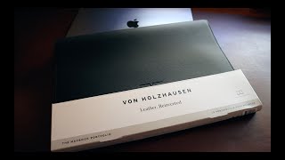 Review of the Von Holzhausen MacBook 13quot Portfolio [upl. by Ecyal]