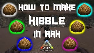 QUICK and EASY guide on how to make kibble 2020  Ark Survival Evolved [upl. by Oicnerolf]