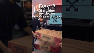 DAY 2  Trakracer TR8 Pro Racing Sim cockpit build [upl. by Getter]