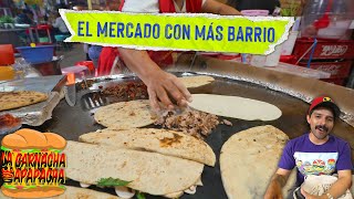 El MERCADO con más BARRIO de toda la CDMX  La garnacha que apapacha [upl. by Hamilah986]