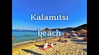 Kalamitsi beach  Sithonia  Greece 2022 [upl. by Rosemari968]