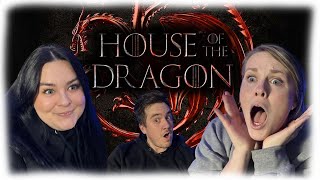 House Of The Dragon  S1 E1  quotThe Heirs Of The Dragonquot  FIRST TIME REACTION [upl. by Aicyle]