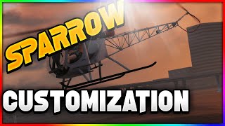 Sparrow Weapons Missiles Customization GTA Online [upl. by Dranyer479]