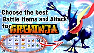 Battle Items and Battle Attack I Used for Greninja To Win the Battle💪 [upl. by Renata]