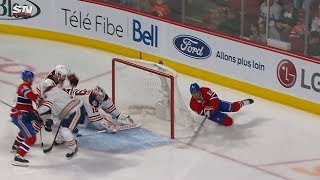 Max Domi quickly finishes gorgeous wraparound as he falls to the ice [upl. by Aix]