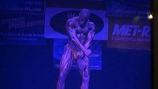 Malcolm Tears II  MT2  NPC SF Bodybulding Champ Class Winner Finals Routine [upl. by Niwrek]