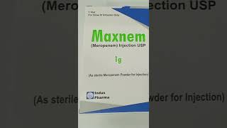 Maxnem 500mg Injection Uses Maxnem 1g Injection Uses in Urdu Maxnem Inj Uses [upl. by O'Conner]