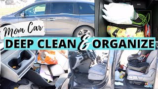 DIY MINIVAN CLEAN amp ORGANIZE WITH ME  The Secret Slob [upl. by Cuda]