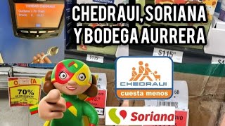 ✔️🤑 Ofertas de Chedraui Soriana y Aurrera en variedad de productos 🤑🤑🤑 [upl. by Rennold]