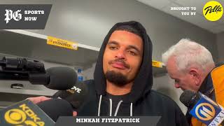 SteelersBills reaction Minkah Fitzpatrick calls loss frustrating shakes off rust concerns [upl. by Alletse]