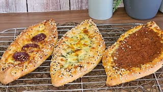 Pide Rezept mit gefülltem Rand [upl. by Xena436]