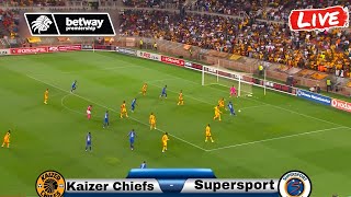 Supersport united vs Kaizer Chiefs Betway premiership live match watch along side [upl. by Filippo]