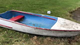 Fiberglass Boat Restoration Part 1 [upl. by Aihsyt]