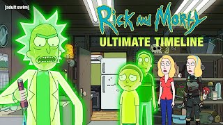 S16 Ultimate Timeline  Rick and Morty  adult swim [upl. by Rochemont]