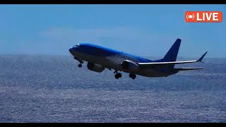 Madeira Airport Live Action LPMA Spotter ✈️ 07102024 [upl. by Saudra]