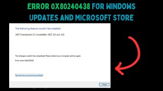 How to Fix Windows Update Error 0x80240438 on Windows 11 [upl. by Nyra615]