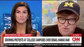 Michael Moore on College Students Rising Up Against Genocide  The Source w Kaitlan Collins 42924 [upl. by Nibuz]