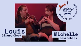 Le podcast des personnages 79 LIVE  Maxime Louis GirardBock et Maxime Michelle Desrochers [upl. by Avirt]